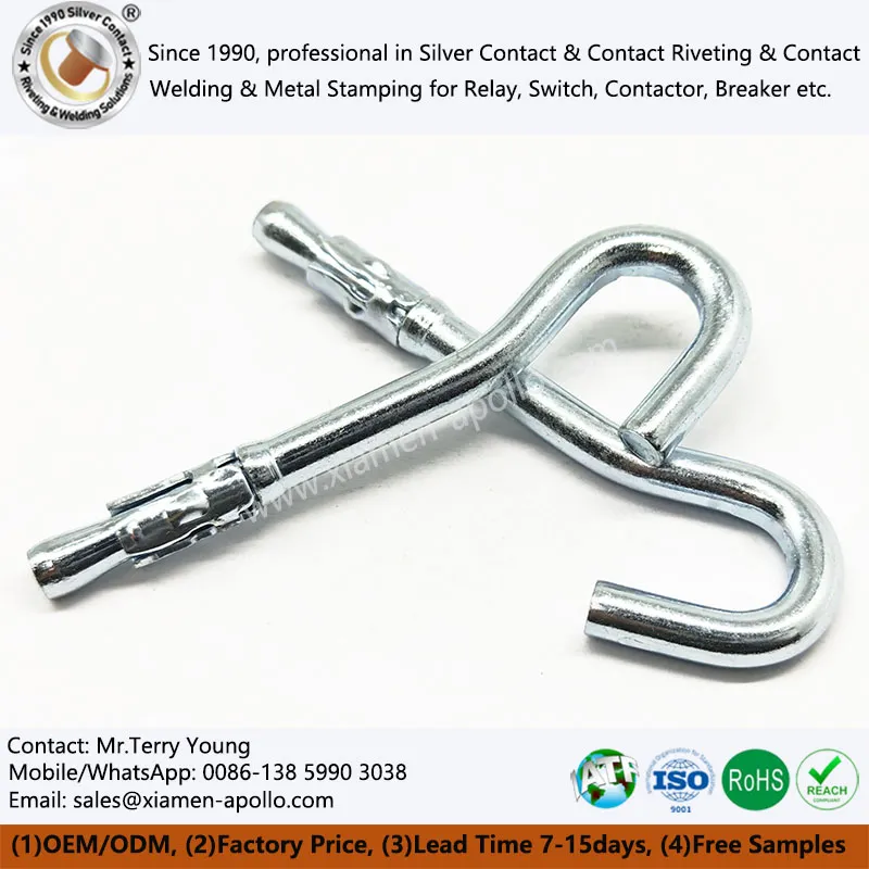 Akkerikrókur úr steypu