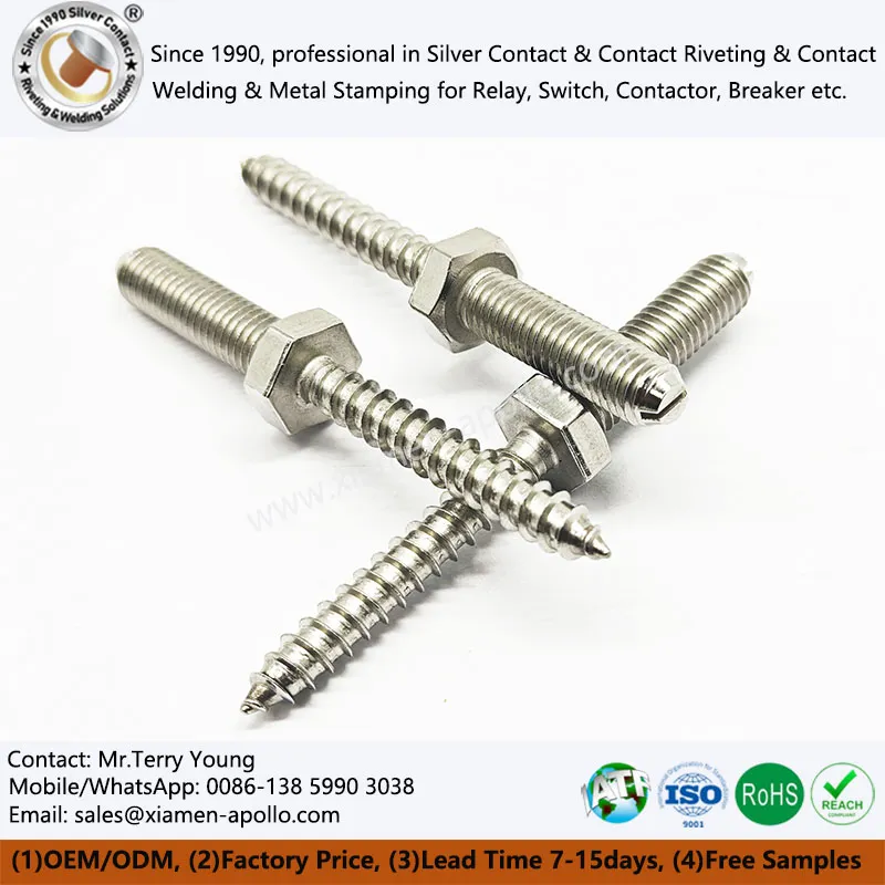 Tvöfaldur punkta skrúfa