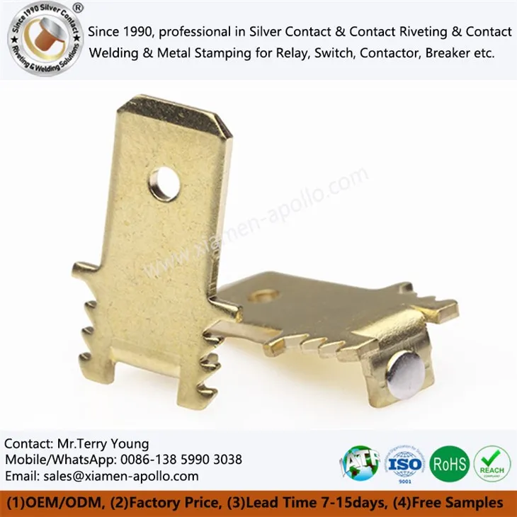 Rafmagns eir málmstimplun fyrir falsrofi