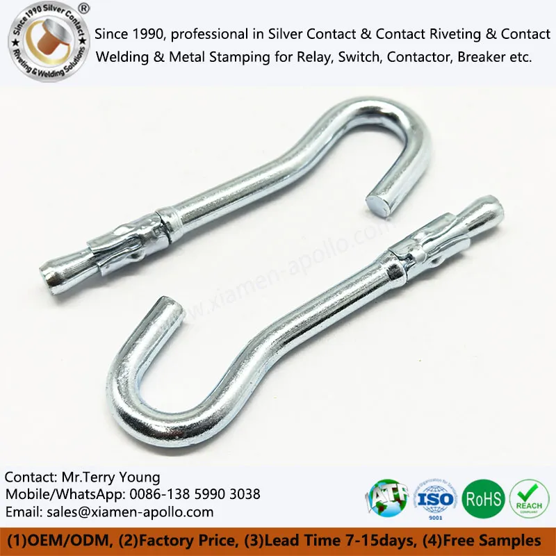 Útvíkkun Bolt Krókur