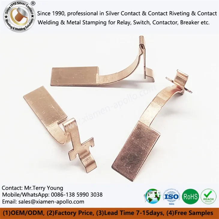 Málm kopar stimplaðir hlutar