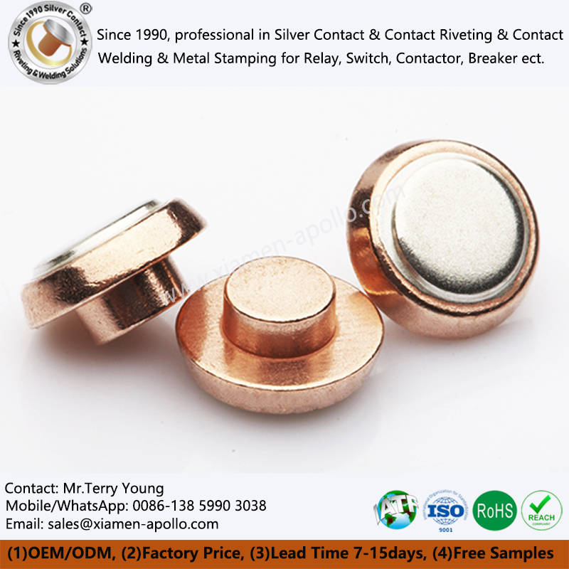 Bimetal Contact Rivet Bimetal Contact Rivet
