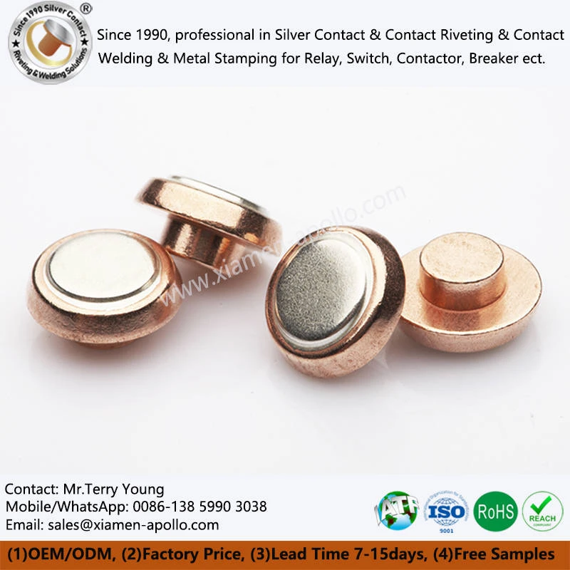 Bimetal Rivet Contacts Bimetal Rivet Contacts