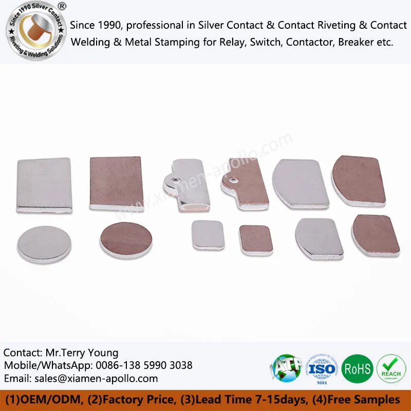 Soðin rafmagns tengiliði